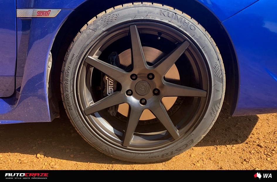 SUBARU WRX RS2 MATTE BLACK